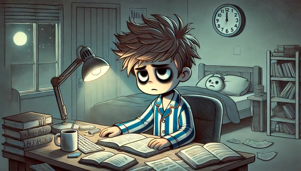 เตเต้กับการอดนอน