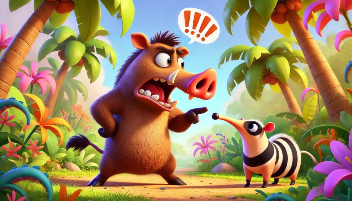 หมูป่ากับตัวกินมด